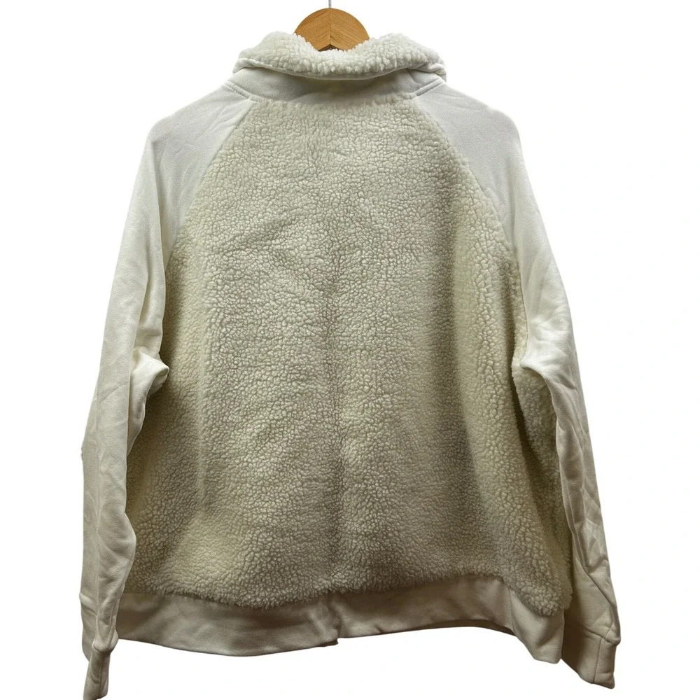 OGIO Sherpa Performance Fleece Jacket Unisex‎ 4XL Cream Full Zip NWT Outdoor